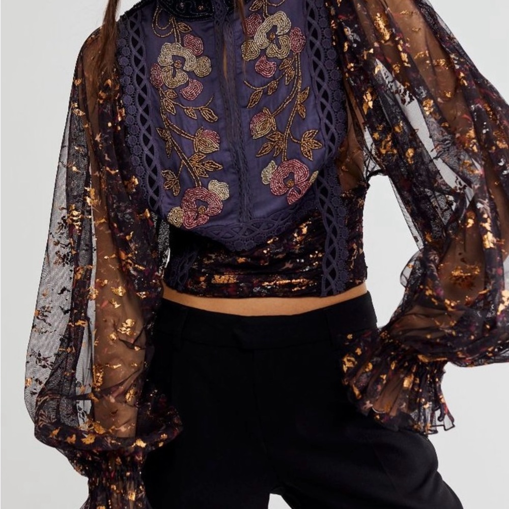 Free People Camille Top M